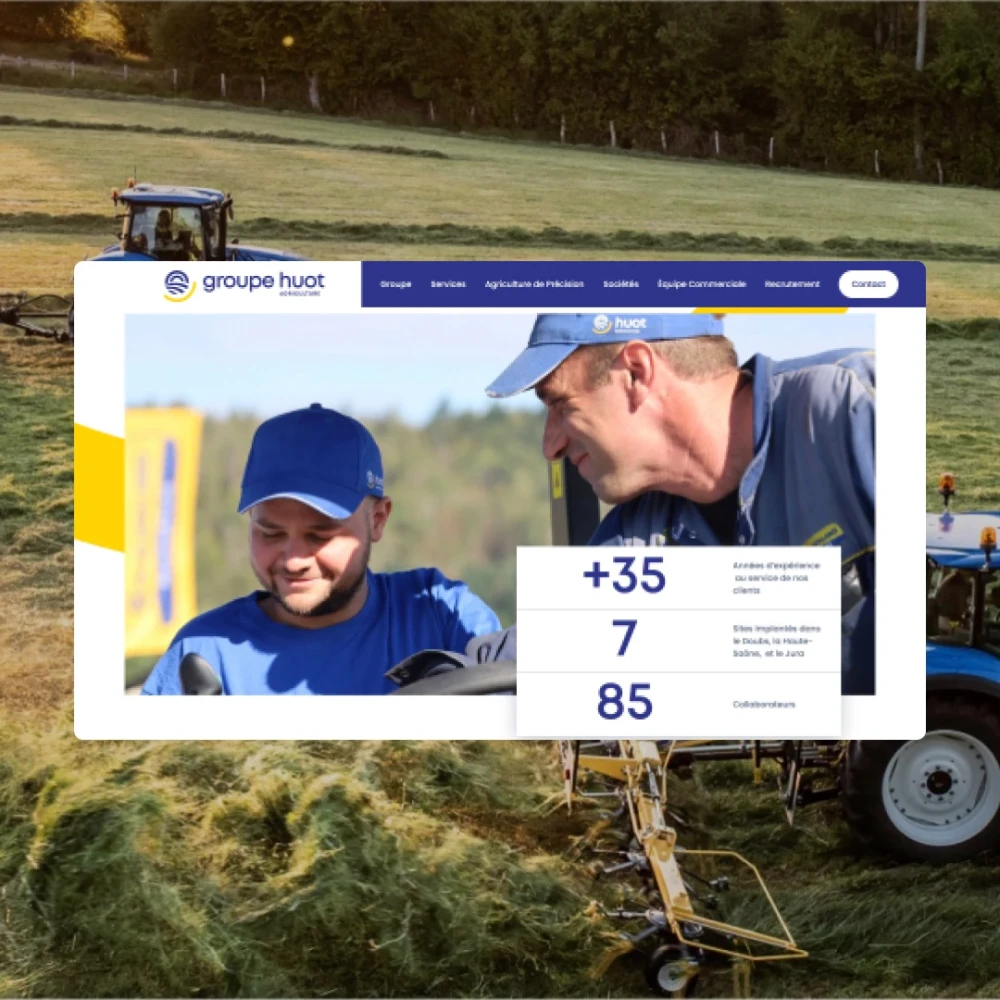 Huot Partenaire des agriculteurs