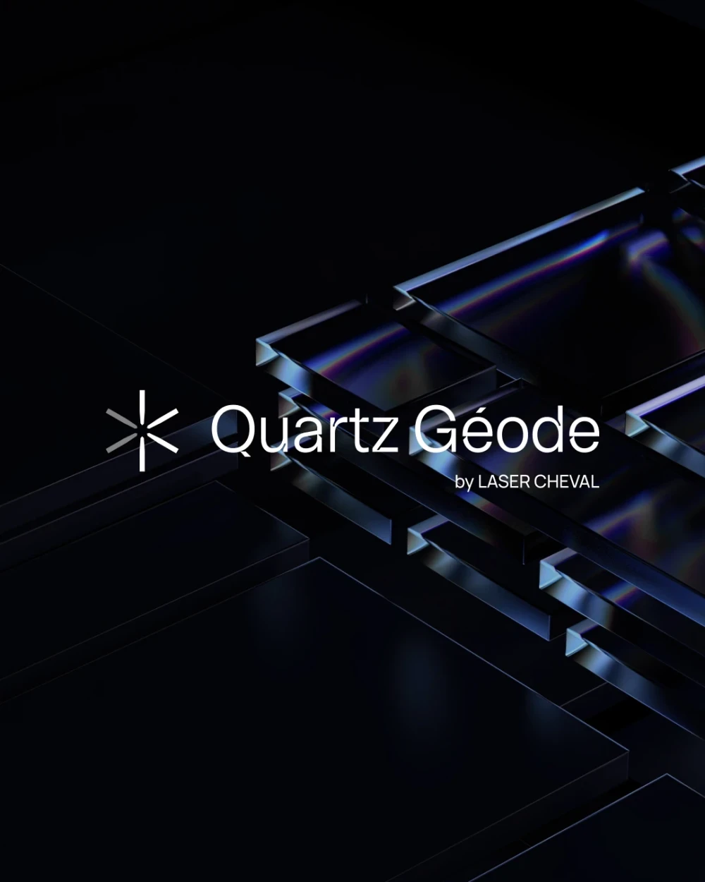 Quartz Géode Machine laser