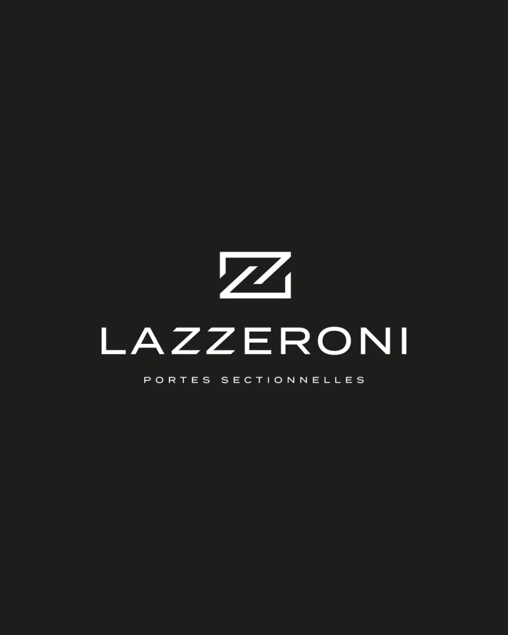 Identité visuelle : Batipak Lazzeroni, Porte de garage