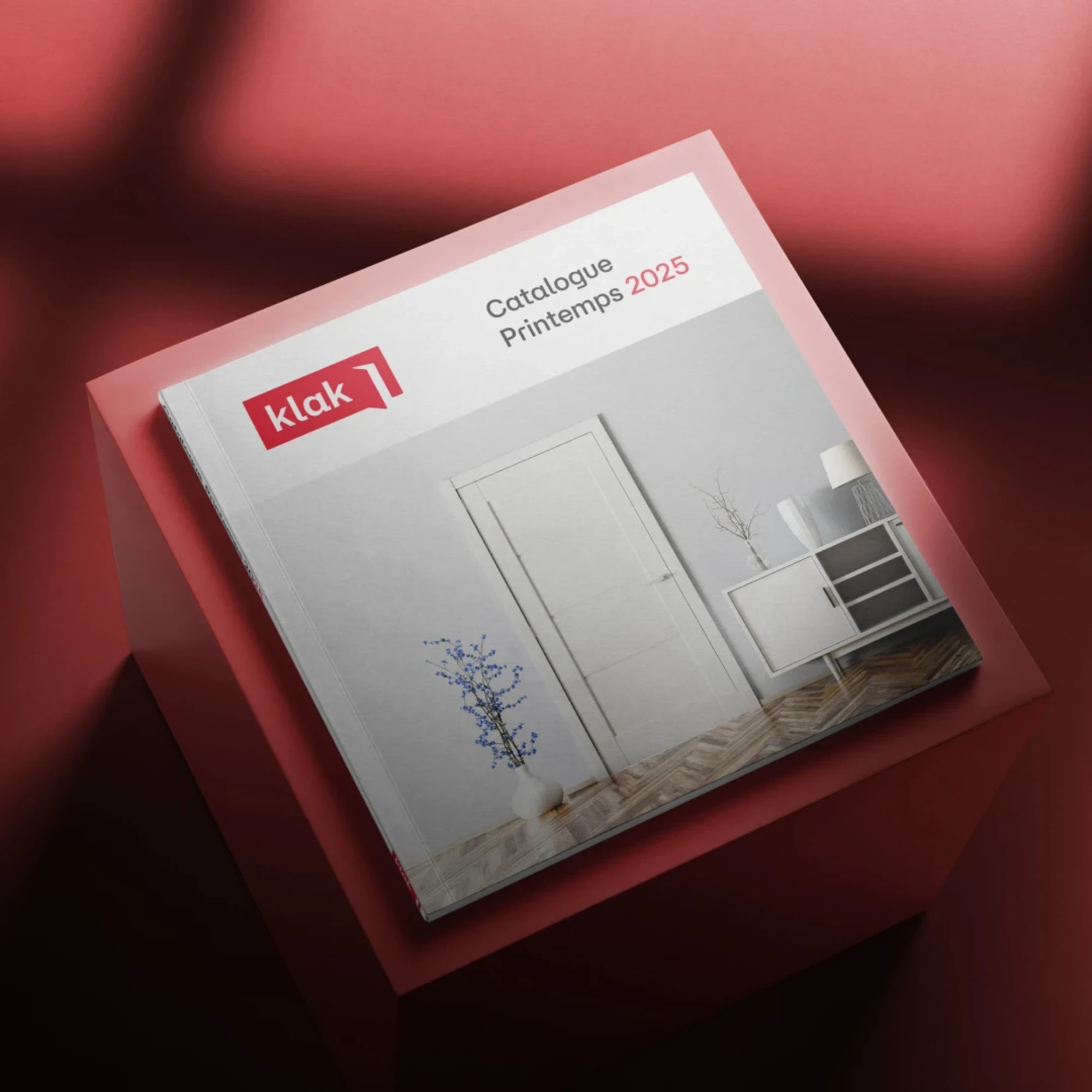 Identité visuelle : Klak, Vos portes en 2 clics