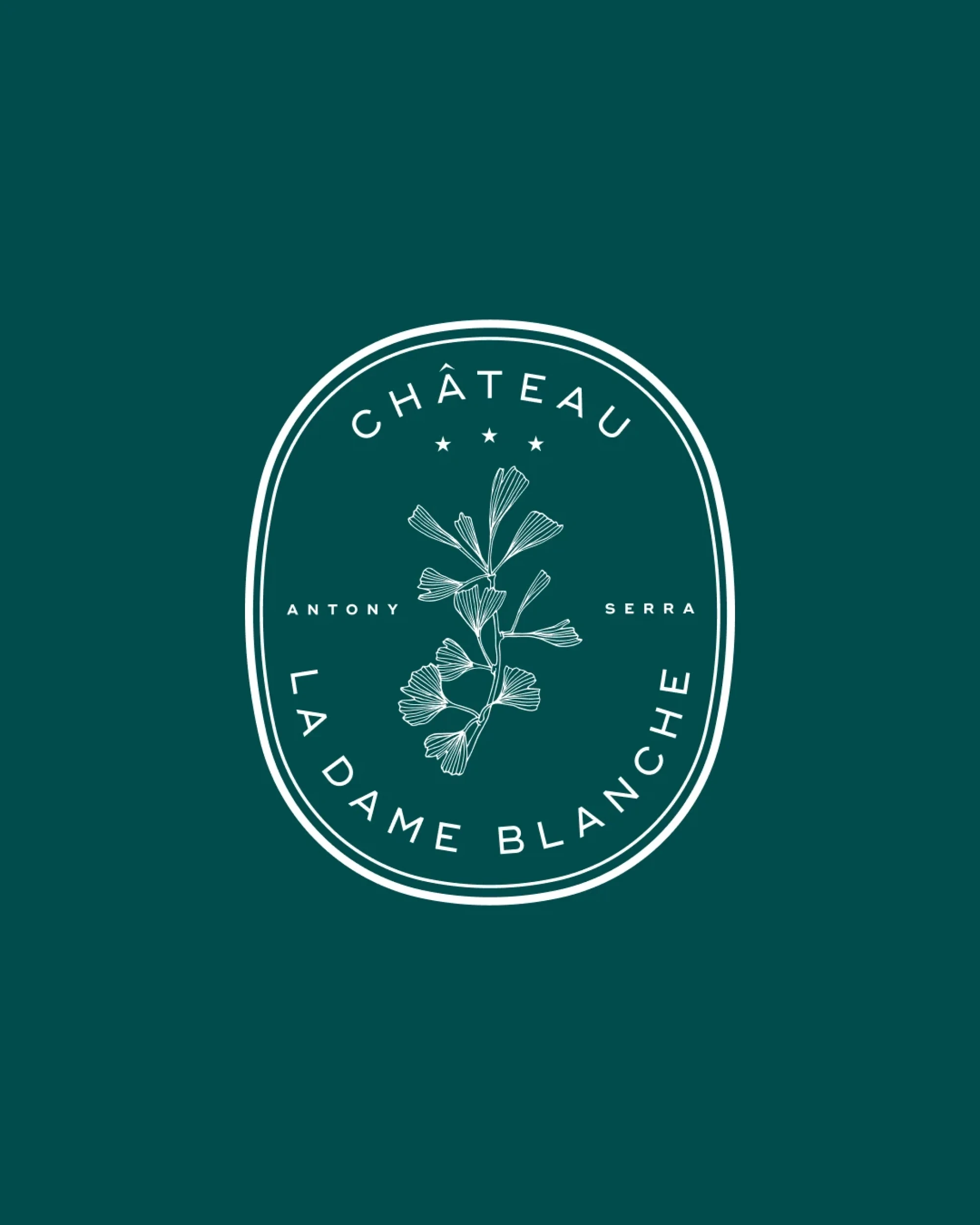 Identité visuelle : Château de la Dame Blanche, Havre de paix