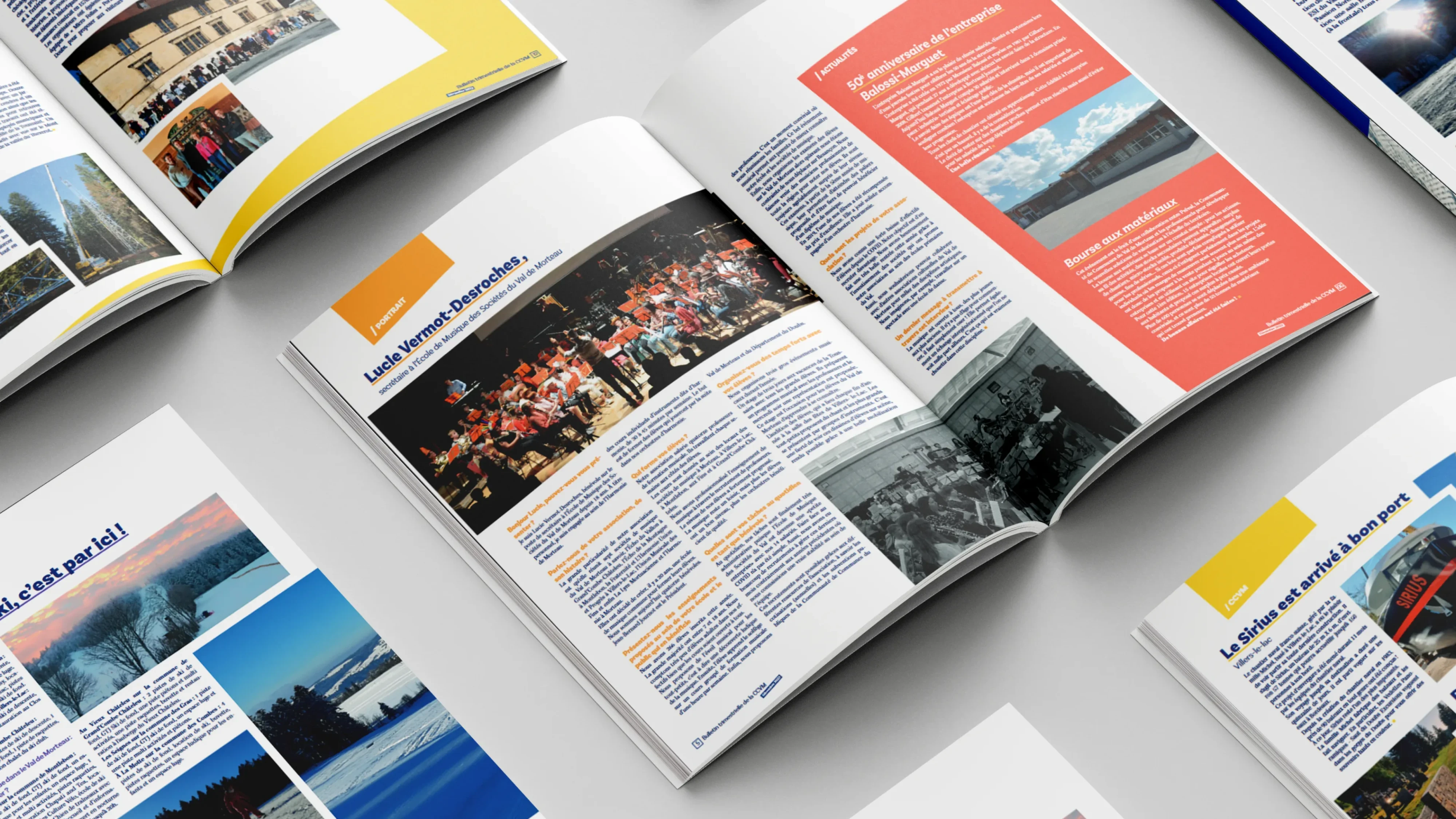 Exemple de brochure réalisé par Publipresse