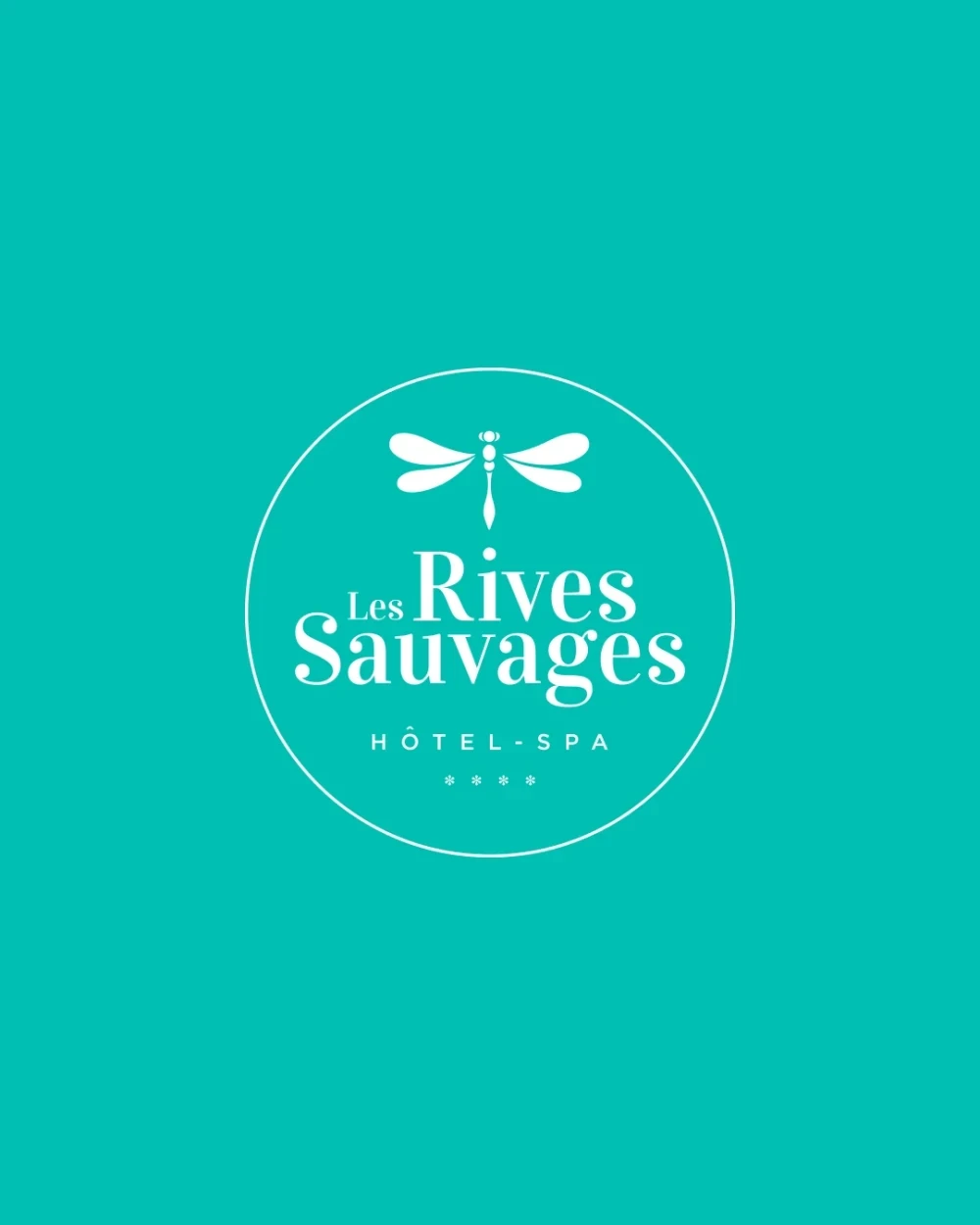 Identité visuelle : Les Rives Sauvages, Hôtel Spa 4 étoiles