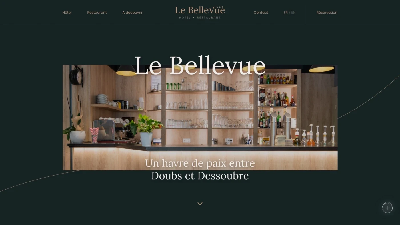 Site web : Le Bellevue, Entre Doubs et Dessoubre