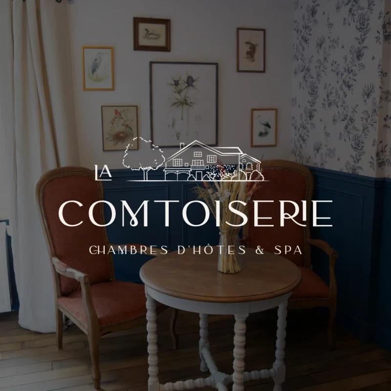 Identité visuelle : La Comtoiserie, Chambres d'hôtes hors du temps