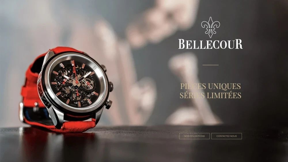 Site web : Montres Bellecour, Horlogerie