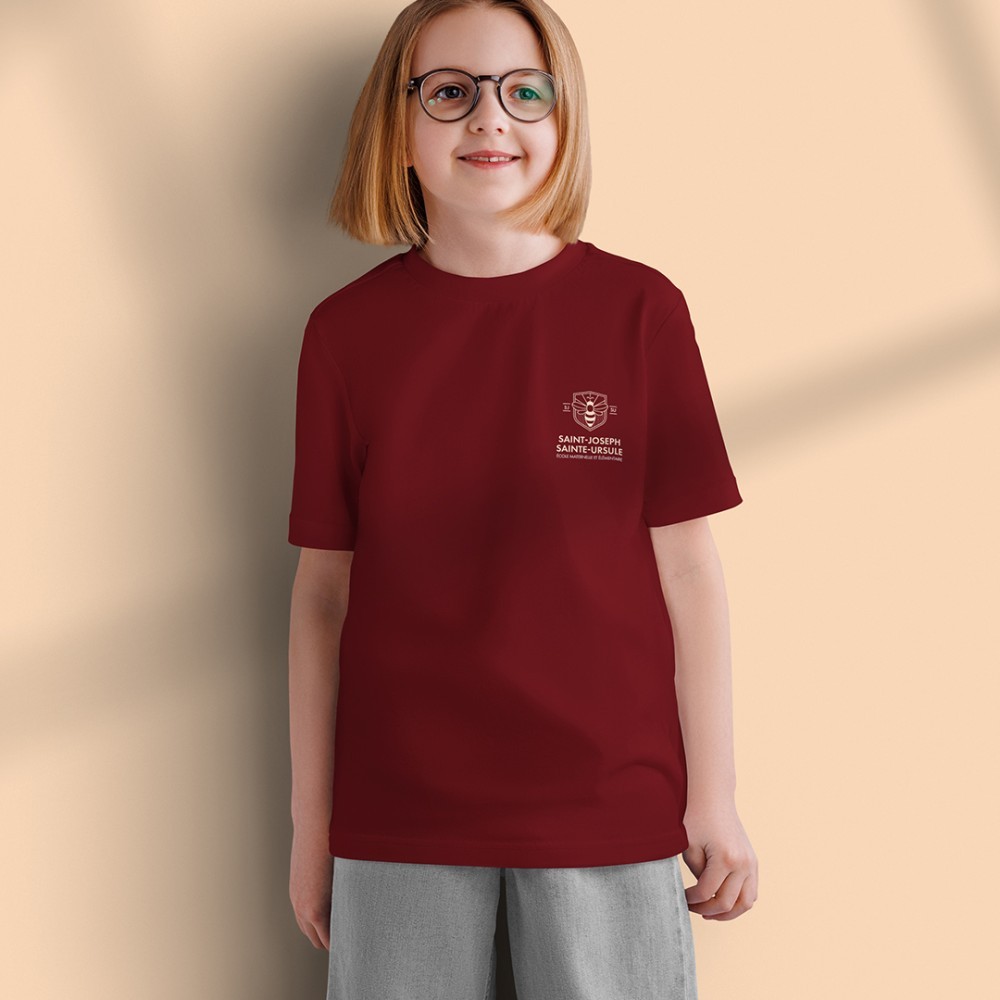 Identité visuelle : École Saint-Joseph Sainte-Ursule, Une école internationale au cœur de Besançon