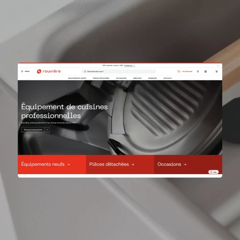 RouviÃ¨re Ãquipement de cuisines professionnelles