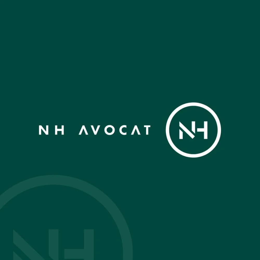 Identité visuelle : NH Avocat, Au service des entreprises