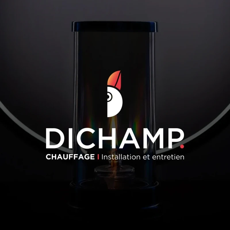Identité visuelle : Dichamp, Chauffagiste