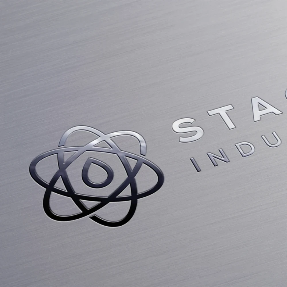 Identité visuelle : Stach Industries, Traitement de surface