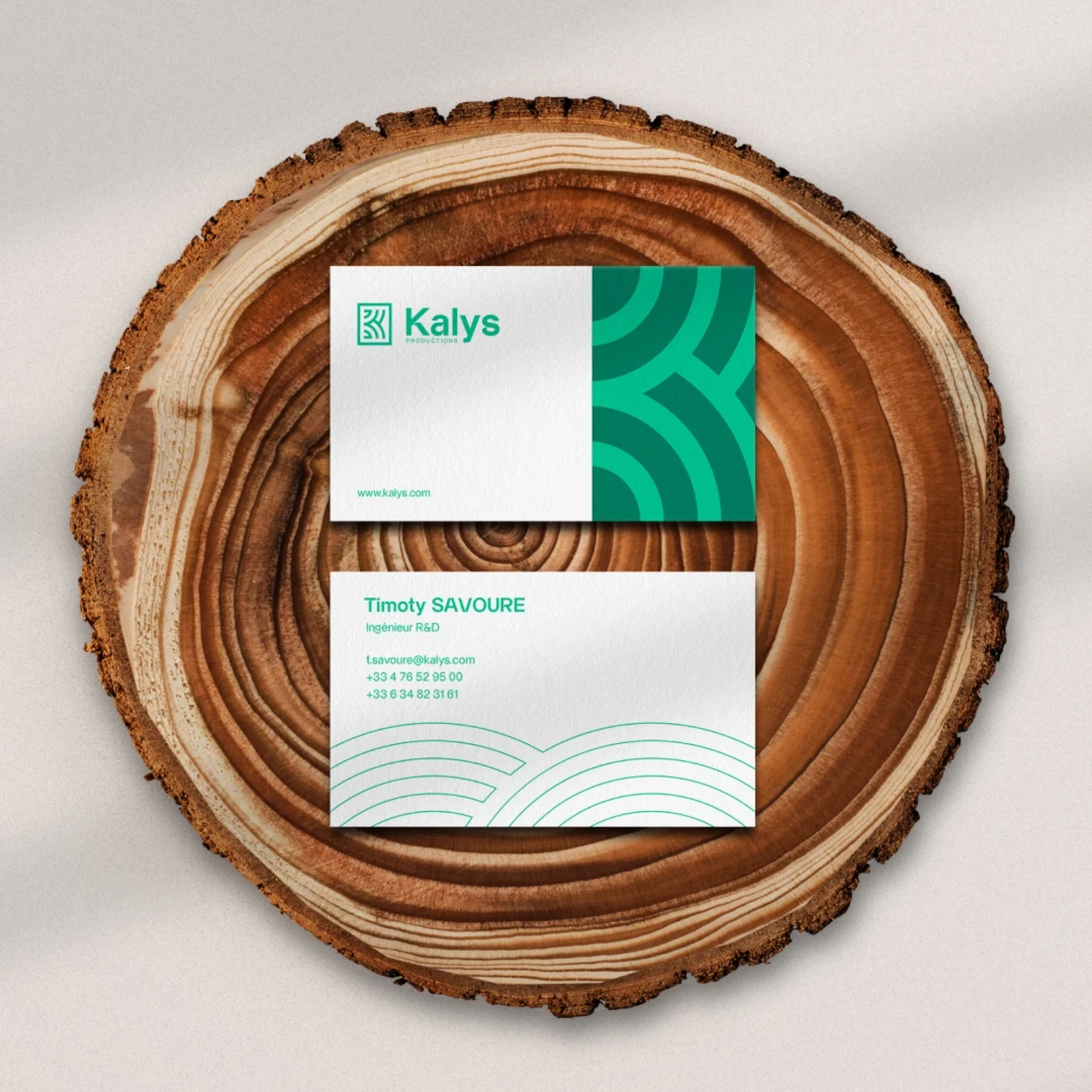 Identité visuelle : Kalys, Farines de konjac