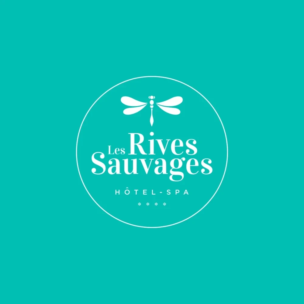 Identité visuelle : Les Rives Sauvages, Hôtel Spa 4 étoiles