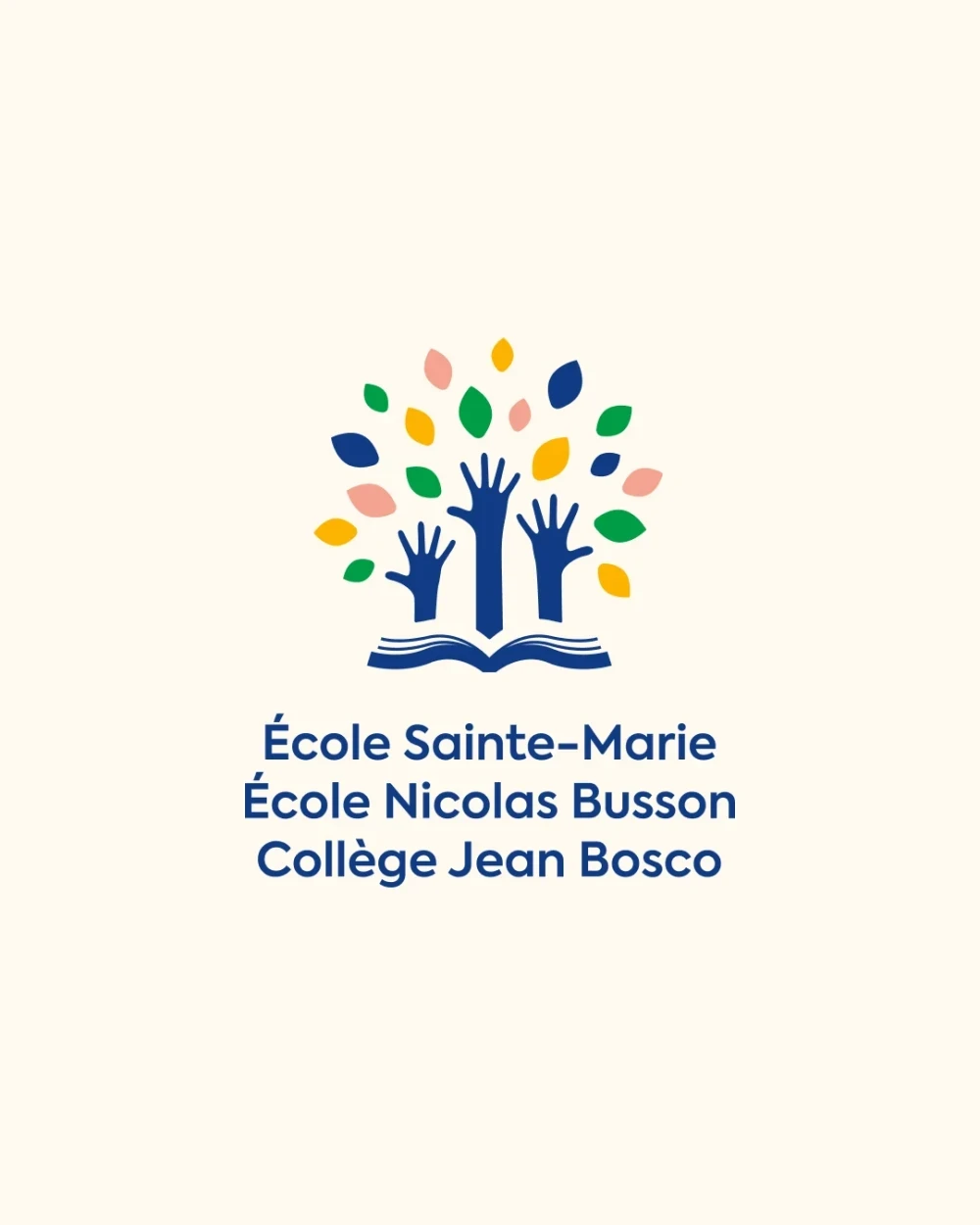 Identité visuelle : École Sainte-Marie, Établissement privé