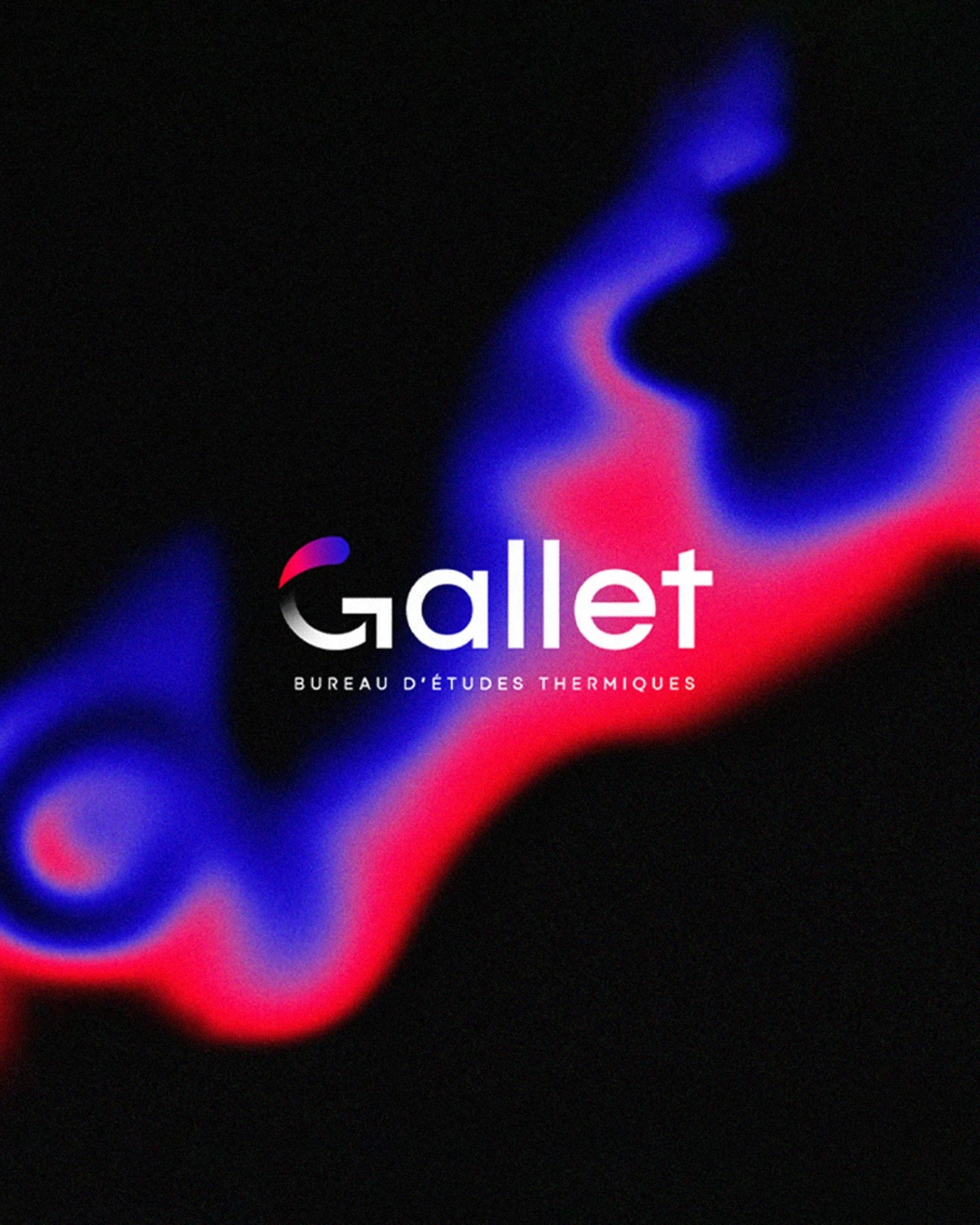 Identité visuelle : BET Gallet, Bureau d'étude thermique