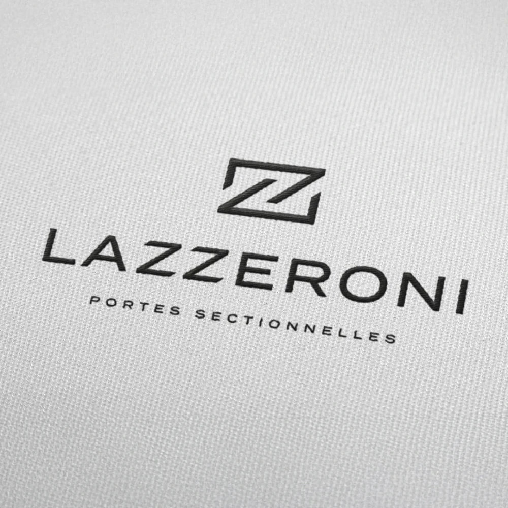 Identité visuelle : Batipak Lazzeroni, Porte de garage