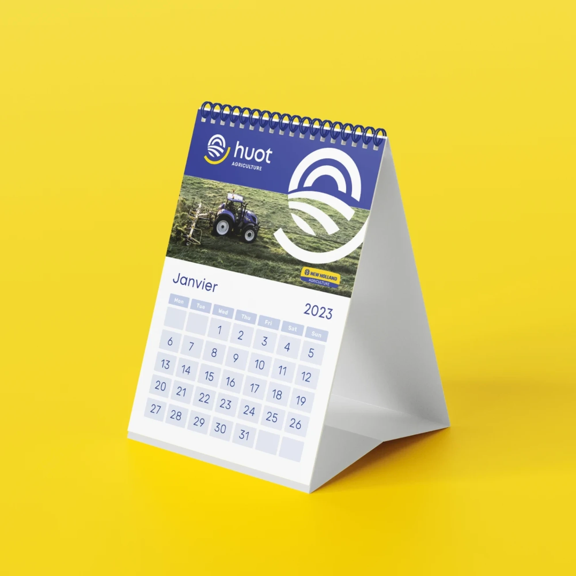 Identité visuelle : Huot, Partenaire des agriculteurs