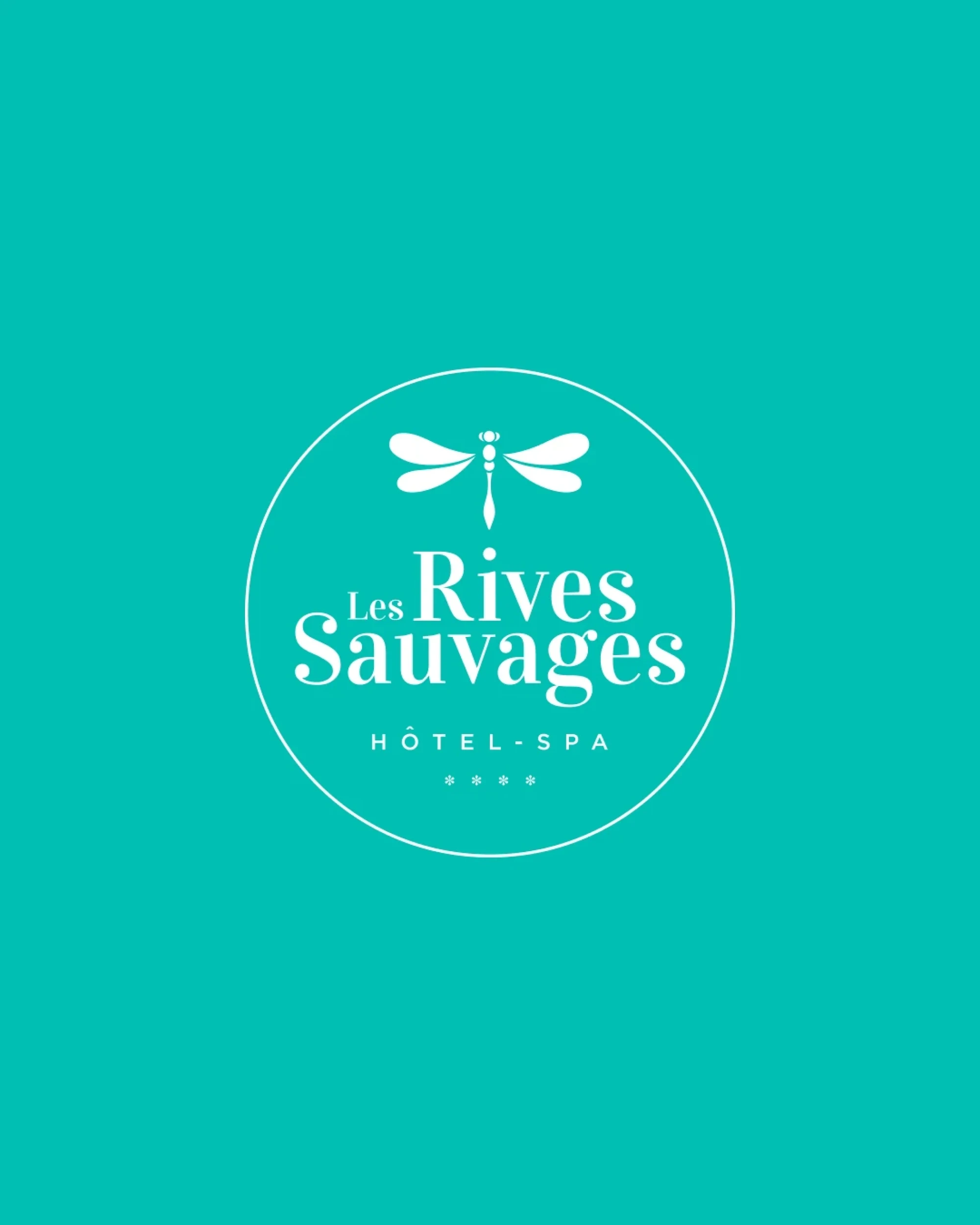 Identité visuelle : Les Rives Sauvages, Hôtel Spa 4 étoiles