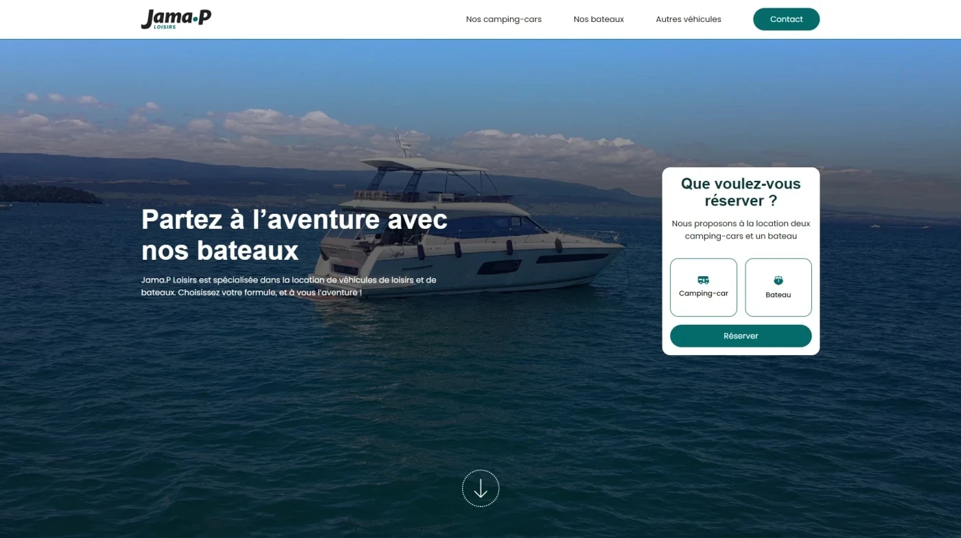 Site web : Jama.P, Partez à l'aventure