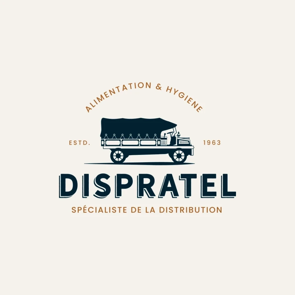 Identité visuelle : Dispratel, Grossiste spécialiste de la distribution