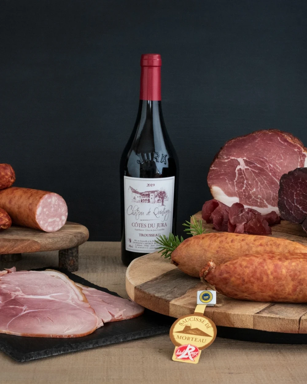 Site web : Aux Produits Saugets, Produits du Haut-Doubs