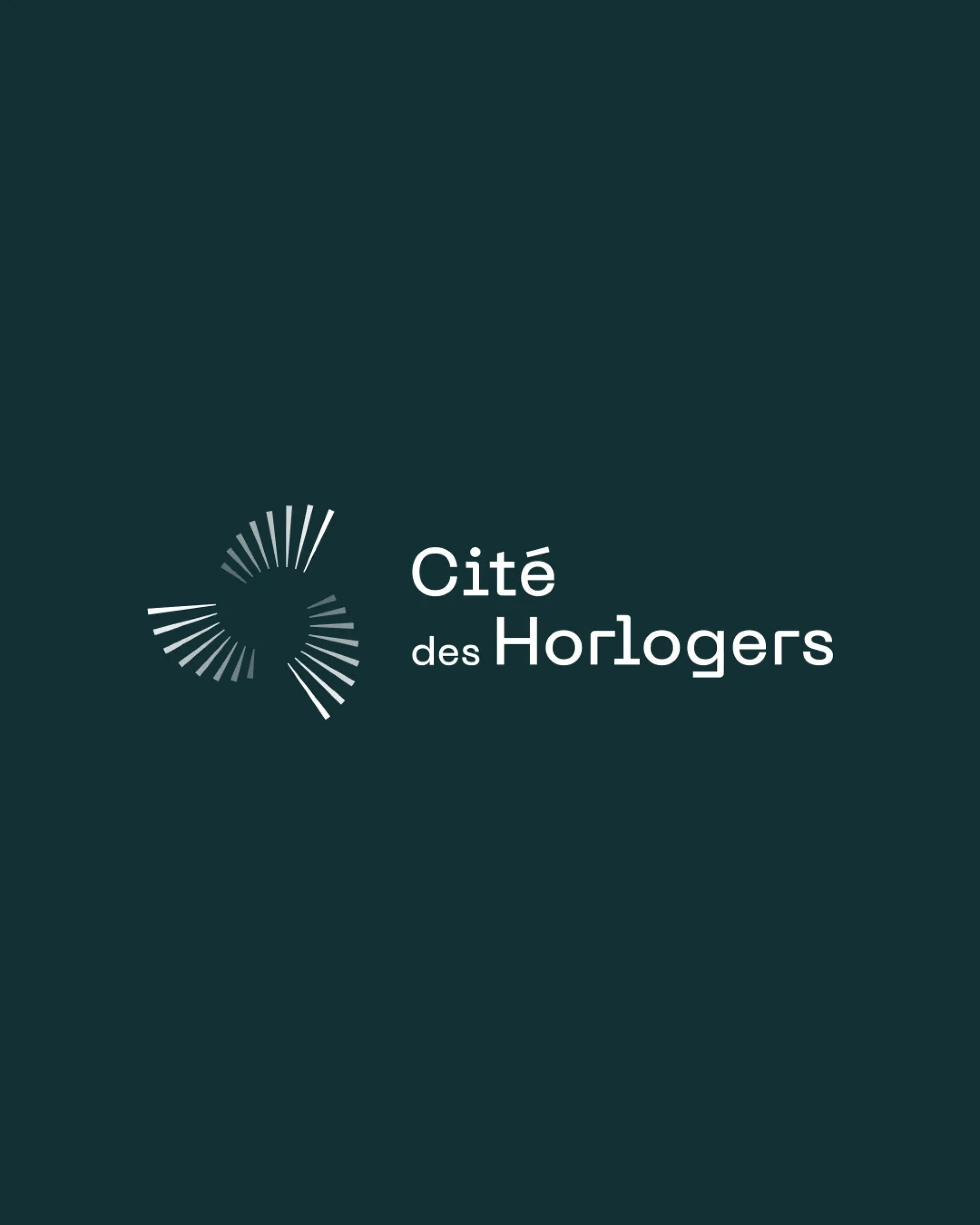 Identité visuelle : Cité des Horlogers, Musée des savoir-faire